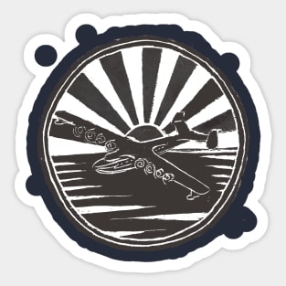 Giant Seaplane Logo Sticker